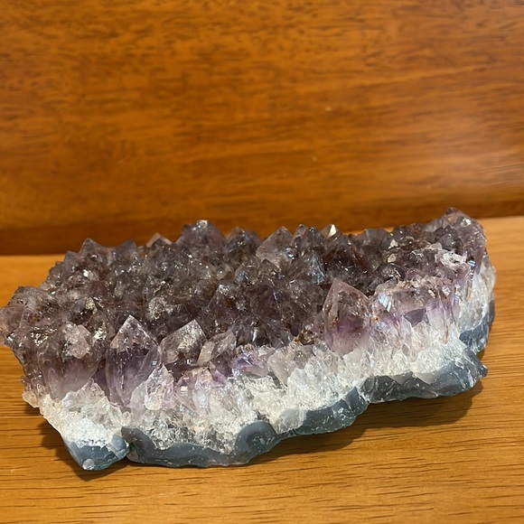 Large Amethyst Cacoxenite Crystal Cluster Display - Reiki- Meditation-Decor - Picture 5 of 7